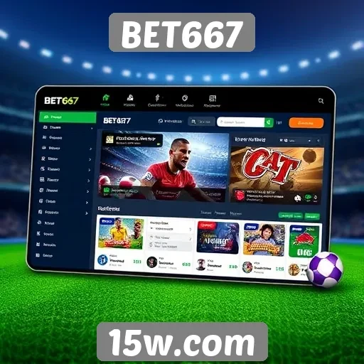 Interface amigável do BET667 para novos usuários